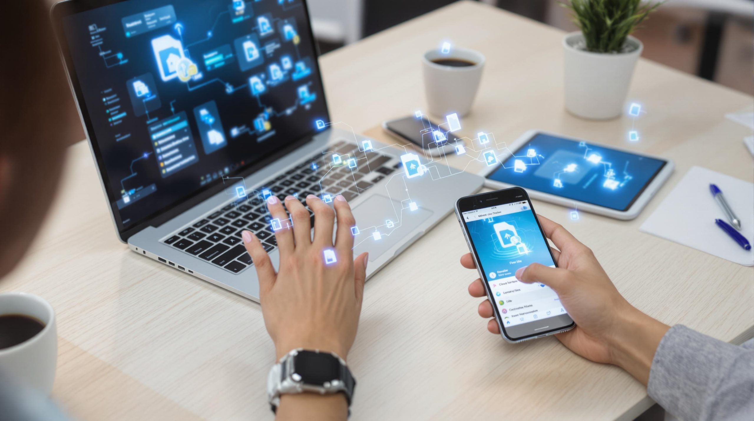Synchronisation de fichiers avec Infomaniak KDrive